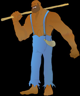Mãozão - Pantanal folklore character