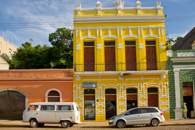 Old buildings in Corumbá